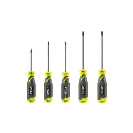 Conjunto de Chaves de Fendas Ryobi 5 Peças de Ryobi, Chaves de fendas - Ref: S71001695, Preço: 33,69 €, Desconto: %