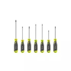 Conjunto de Chaves de Fendas Ryobi RHSDS 7 Peças de Ryobi, Chaves de fendas - Ref: S71001696, Preço: 39,23 €, Desconto: %