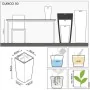 Planter Lechuza Plastic Rectangular 50 x 50 x 95 cm by Lechuza, Cachepots - Ref: S71001738, Price: 285,71 €, Discount: %