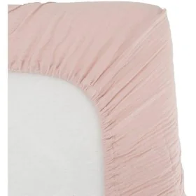 Drap housse Domiva Rose de Domiva, Draps et taies d'oreiller - Réf : S71002428, Prix : 38,39 €, Remise : %