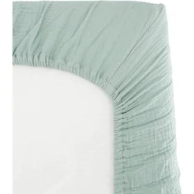 Drap housse Domiva Bleu de Domiva, Draps et taies d'oreiller - Réf : S71002430, Prix : 38,39 €, Remise : %