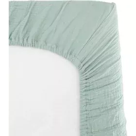 Drap housse Domiva Bleu de Domiva, Draps et taies d'oreiller - Réf : S71002430, Prix : 36,91 €, Remise : %