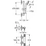 Columna de Ducha Grohe Precision Feel Plástico de Grohe, Grifos de ducha y bañeras - Ref: S71003045, Precio: 216,03 €, Descue...