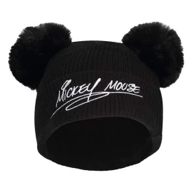 Hat Mickey Mouse Double Pom Black by Mickey Mouse, Hats and caps - Ref: D0800289, Price: 32,91 €, Discount: %