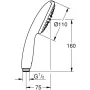 Alcachofa de Ducha Grohe Plástico de Grohe, Duchas y componentes de la ducha - Ref: S71003253, Precio: 35,59 €, Descuento: %