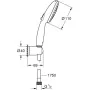 Ralo de duche Grohe Plástico de Grohe, Duches e componentes para duche - Ref: S71003265, Preço: 57,70 €, Desconto: %