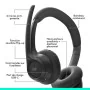 Casque Logitech 981-001407 Noir de Logitech, Écouteurs et accessoires - Réf : S71003293, Prix : 99,47 €, Remise : %