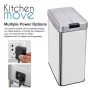 Cubo de basura Kitchen Move Gris 70 L de Kitchen Move, Basura y reciclaje - Ref: S71003470, Precio: 130,15 €, Descuento: %