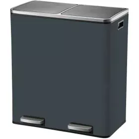 Waste bin Kitchen Move Grey Stainless steel 60 L by Kitchen Move, Waste and recycling - Ref: S71003571, Price: 187,40 €, Disc...