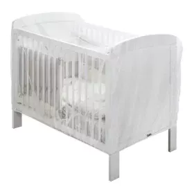 Cot mosquito net ThermoBaby 2130201 70 x 140 cm 60 x 120 cm Flexible and adaptable White by ThermoBaby, Bed accessories - Ref...