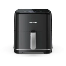 Friteuse à Air Sharp AF-GS552AE-B Noir 1650 W 5,5 L de Sharp, Friteuses à air - Réf : S71004298, Prix : 138,92 €, Remise : %