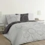 Duvet cover set Vision Lenny Grey by Vision, Quilts and quilt covers - Ref: S71004334, Price: 34,90 €, Discount: %