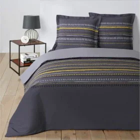 Parure de couette Vision Gaspard Gris foncé de Vision, Couettes et housses de couette - Réf : S71004383, Prix : 48,19 €, Remi...