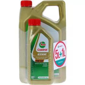 Óleo de Motor para Automóveis Castrol Edge 5W 40 6 L de Castrol, Óleos de motor para automóveis - Ref: S71004407, Preço: 86,2...