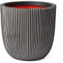 Cache-pot Capi Europe Anthracite Plastique Rond Ø 35 cm de Capi Europe, Cache-pots - Réf : S71007821, Prix : 60,20 €, Remise : %