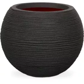 Cache-pot Capi Europe Noir Plastique Ø 40 cm de Capi Europe, Cache-pots - Réf : S71007932, Prix : 70,35 €, Remise : %