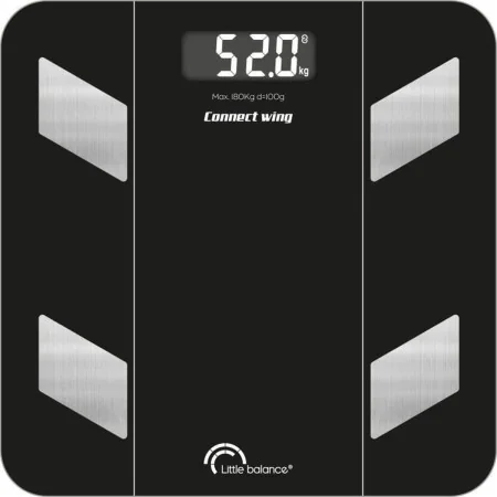 Báscula Digital de Baño Little Balance 8687 Negro 180 kg de Little Balance, Básculas - Ref: S71008119, Precio: 41,15 €, Descu...