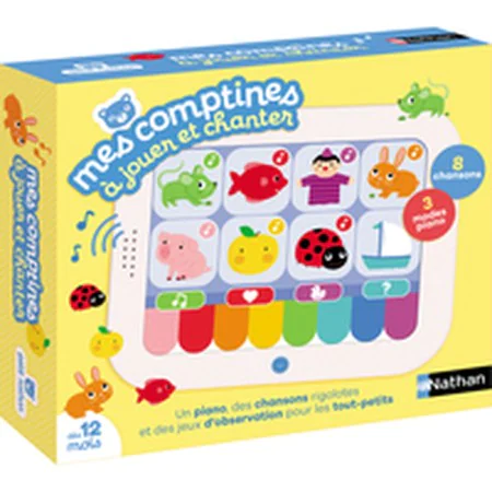 Board game Nathan Mes comptines a jouer et a chanter by Nathan, Games with counters - Ref: S71008227, Price: 39,31 €, Discoun...