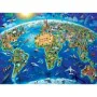 Puzzle Ravensburger Map of the monuments of the world de Ravensburger, Puzzles classiques - Réf : S71008798, Prix : 28,29 €, ...