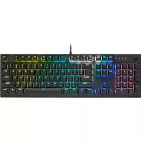 Teclado Corsair Negro Francés QWERTY de Corsair, Teclados - Ref: S71009027, Precio: 137,95 €, Descuento: %