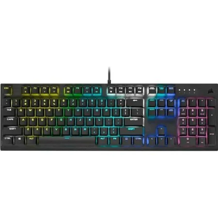 Keyboard Corsair Black French QWERTY by Corsair, Keyboards - Ref: S71009027, Price: 125,22 €, Discount: %