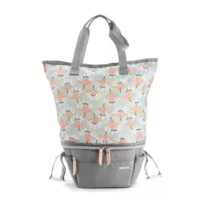 Bolso Cambiador de Pañales Béaba Biarritz Gris de Béaba, Bolsos cambiadores - Ref: S7101451, Precio: 52,54 €, Descuento: %