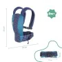 Zaino Porta bambino Badabulle Easy & Go 15 kg Azzurro Ergonomico 0-4 Anni di Badabulle, Marsupio a zainetto - Rif: S7101644, ...