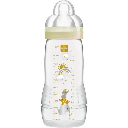 Baby-Flasche MAM Easy Active Elfenbein Beige 330 ml (330 ml) von MAM, Babyflaschen - Ref: S7101878, Preis: 27,54 €, Rabatt: %