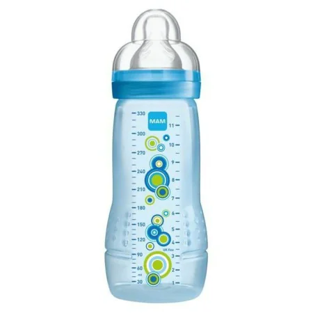 Biberon MAM Easy Active Bleu 330 ml de MAM, Biberons - Réf : S7101885, Prix : 26,45 €, Remise : %