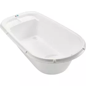 Bathtub ThermoBaby Luxury White Lilly White 44,5 x 26 x 86 cm by ThermoBaby, Bathing Tubs & Seats - Ref: S7102647, Price: 34,...