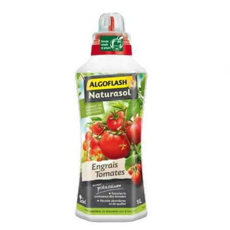 Organic fertiliser Algoflash Tomatoes 1 L by Algoflash, Mulches - Ref: S7103433, Price: 26,58 €, Discount: %