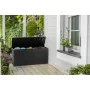 Outdoor Chest Keter Emily Dark grey Resin Plastic (118 x 45 x 58 cm) by Keter, Patio chests - Ref: S7103594, Price: 64,83 €, ...