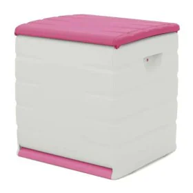 Coffre Plastiken 60 x 61 x 53 cm Beige Fuchsia Plastique de Plastiken, Coffre pour cour - Réf : S7103602, Prix : 71,78 €, Rem...