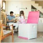 Chest Plastiken 60 x 61 x 53 cm Beige Fuchsia Plastic by Plastiken, Patio chests - Ref: S7103602, Price: 72,14 €, Discount: %