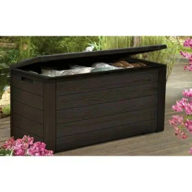 Coffre de jardin TOOD Marron Résine 120 x 46 x 58 cm de TOOD, Coffre pour cour - Réf : S7103605, Prix : 83,28 €, Remise : %