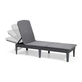 Sun-lounger Allibert by KETER 8711245146294 Grey 187 x 58 x 29 cm by Allibert by KETER, Sunloungers - Ref: S7103644, Price: 1...