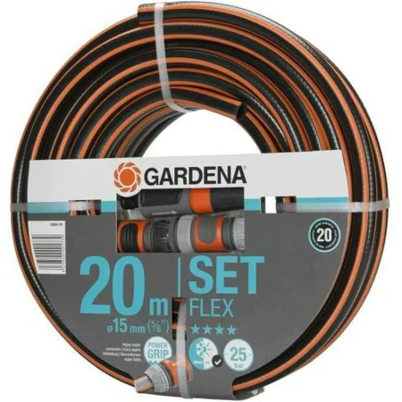 Set di Tubi flessibili con accessori Gardena High Flex 20 m Ø 15 mm di Gardena, Tubi e accessori - Rif: S7103901, Prezzo: 69,...