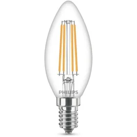 Candle LED Light Bulb Philips Equivalent E14 60 W White E (2700 K) by Philips, LED Bulbs - Ref: S7104598, Price: 21,65 €, Dis...