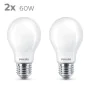 Bombilla LED Philips Classic Standard 60 W Blanco E E27 (2700 K) (2 Unidades) de Philips, Bombillas LED - Ref: S7104645, Prec...