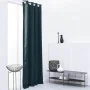 Curtain TODAY Essential Thermal insulation Dark blue Turquoise Green 140 x 240 cm by TODAY, Curtains - Ref: S7105143, Price: ...