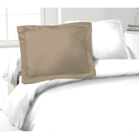 Taie d'oreiller Lovely Home 100 % coton Beige 50 x 70 cm (2 Unités) de Lovely Home, Draps et taies d'oreiller - Réf : S710523...