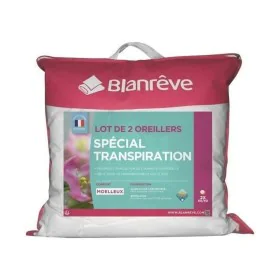 Almofada Blanreve Branco 60 x 60 cm (2 Unidades) de Blanreve, Almofadas - Ref: S7105295, Preço: 33,49 €, Desconto: %