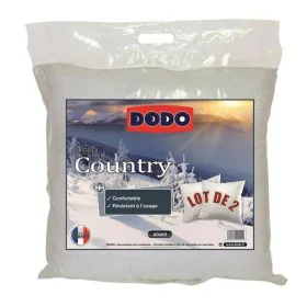 Cuscino DODO Country Bianco 60 x 60 cm (2 Unità) di DODO, Cuscini - Rif: S7105296, Prezzo: 36,25 €, Sconto: %