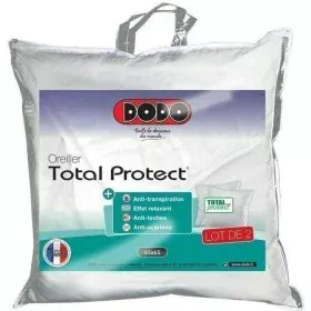 Oreiller DODO Total Protect Blanc 65 x 65 cm (2 Unités) de DODO, Oreillers - Réf : S7105297, Prix : 38,38 €, Remise : %