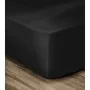 Fitted sheet Lovely Home Black 160 x 200 cm by Lovely Home, Sheets and pillowcases - Ref: S7105364, Price: 26,98 €, Discount: %