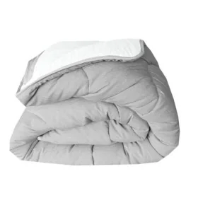 Bedspread (quilt) Abeil White/Grey 200 x 200 cm by Abeil, Blankets and bedcovers - Ref: S7105507, Price: 46,95 €, Discount: %