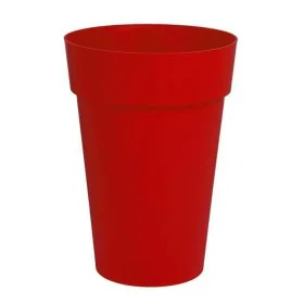 Plant pot EDA Tuscan Circular Ø 46 x 65 cm Red polypropylene by EDA, Flower Pots - Ref: S7106054, Price: 49,60 €, Discount: %