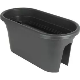 Vaso rettangolare da Balcone Artevasi Antracite 30 x 60 x 27 cm di Artevasi, Balconiere - Rif: S7106114, Prezzo: 32,75 €, Sco...