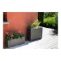 Pot EDA Anthracite Plastique de EDA, Pots de fleurs - Réf : S7106123, Prix : 109,03 €, Remise : %