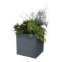 Pot EDA Rouge Anthracite Gris foncé Plastique Carré 5 cm de EDA, Pots de fleurs - Réf : S7106129, Prix : 35,84 €, Remise : %